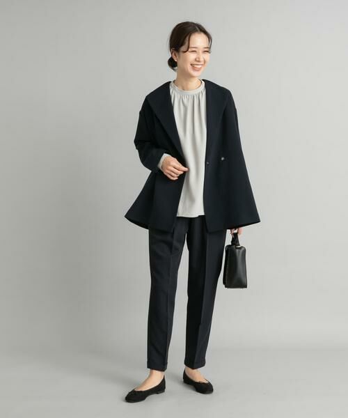 URBAN RESEARCH DOORS / アーバンリサーチ ドアーズ その他アウター | ダブルクロスショートガウン | 詳細6