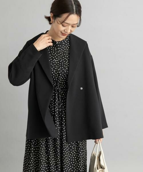 URBAN RESEARCH DOORS / アーバンリサーチ ドアーズ その他アウター | ダブルクロスショートガウン | 詳細30