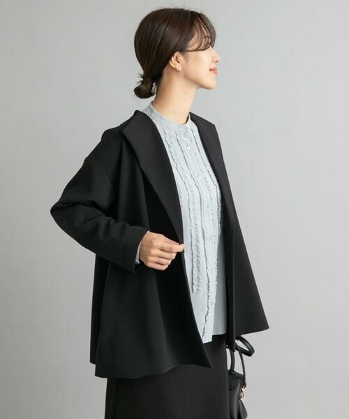 URBAN RESEARCH DOORS / アーバンリサーチ ドアーズ その他アウター | ダブルクロスショートガウン | 詳細25