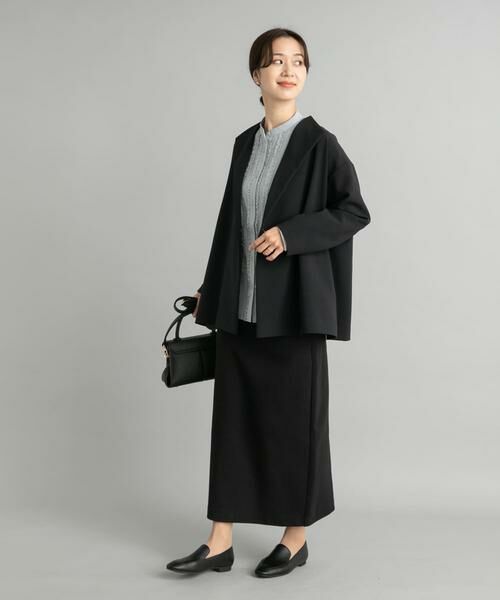 URBAN RESEARCH DOORS / アーバンリサーチ ドアーズ その他アウター | ダブルクロスショートガウン | 詳細28