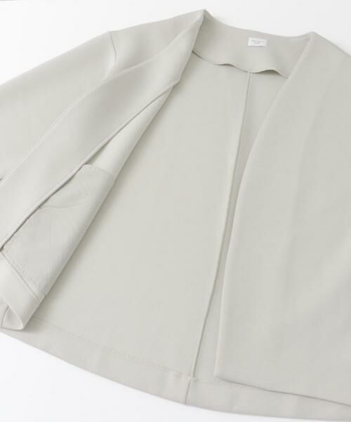 URBAN RESEARCH DOORS / アーバンリサーチ ドアーズ ノーカラージャケット | ダンボールニットノーカラージャケット | 詳細28