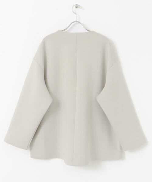 URBAN RESEARCH DOORS / アーバンリサーチ ドアーズ ノーカラージャケット | ダンボールニットノーカラージャケット | 詳細29