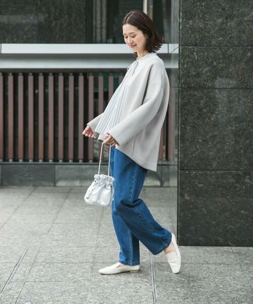 URBAN RESEARCH DOORS / アーバンリサーチ ドアーズ ノーカラージャケット | ダンボールニットノーカラージャケット | 詳細20