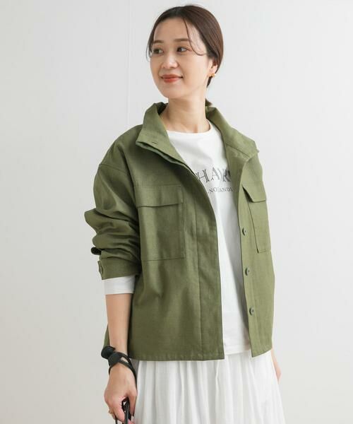 URBAN RESEARCH DOORS / アーバンリサーチ ドアーズ ミリタリージャケット・コート | ミリタリースタンドカラージャケット | 詳細1