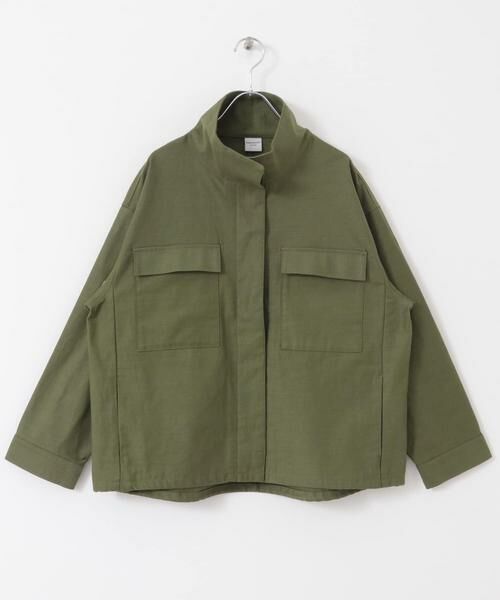 URBAN RESEARCH DOORS / アーバンリサーチ ドアーズ ミリタリージャケット・コート | ミリタリースタンドカラージャケット | 詳細12