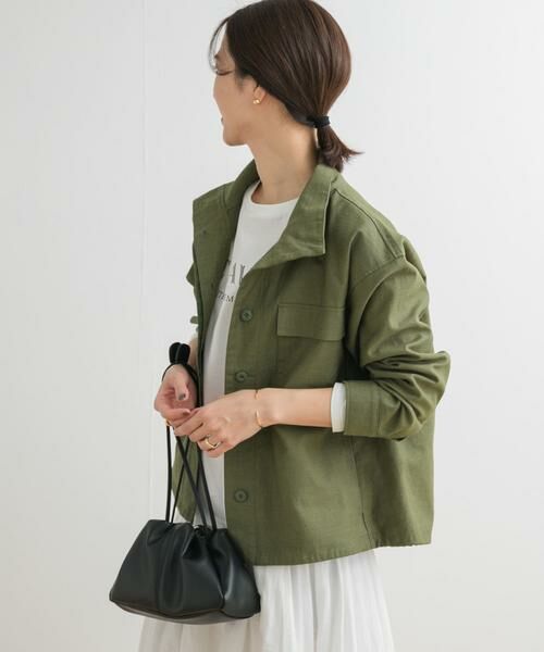 URBAN RESEARCH DOORS / アーバンリサーチ ドアーズ ミリタリージャケット・コート | ミリタリースタンドカラージャケット | 詳細4