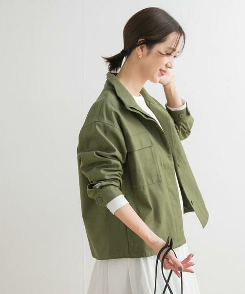 URBAN RESEARCH DOORS / アーバンリサーチ ドアーズ ミリタリージャケット・コート | ミリタリースタンドカラージャケット | 詳細7