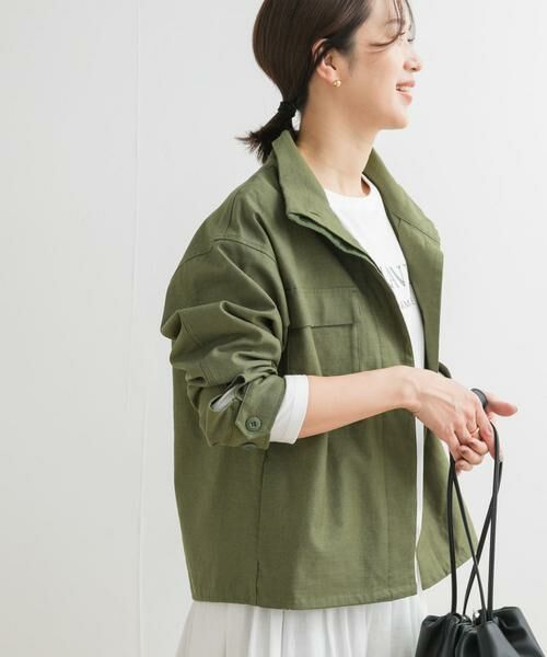 URBAN RESEARCH DOORS / アーバンリサーチ ドアーズ ミリタリージャケット・コート | ミリタリースタンドカラージャケット | 詳細8