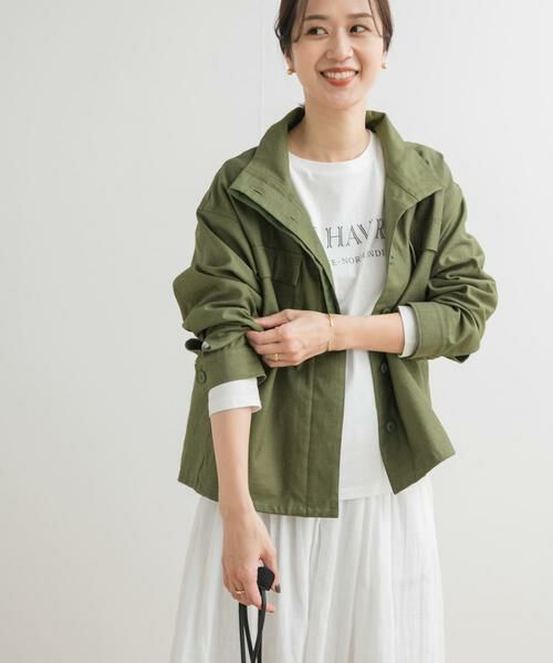 URBAN RESEARCH DOORS / アーバンリサーチ ドアーズ ミリタリージャケット・コート | ミリタリースタンドカラージャケット | 詳細9