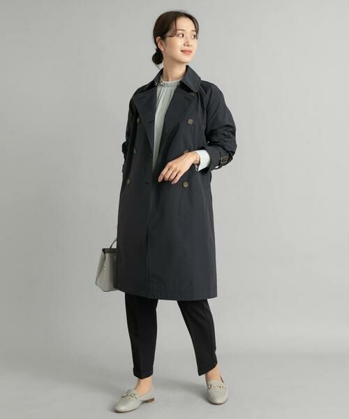 D'URBAN ネイビー ナイロン　トレンチコート 楽天市場】D'URBAN【ダーバン】定価82,500円（税込）フーデッド