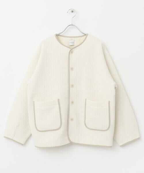 URBAN RESEARCH DOORS / アーバンリサーチ ドアーズ ノーカラージャケット | キルトノーカラージャケット | 詳細14