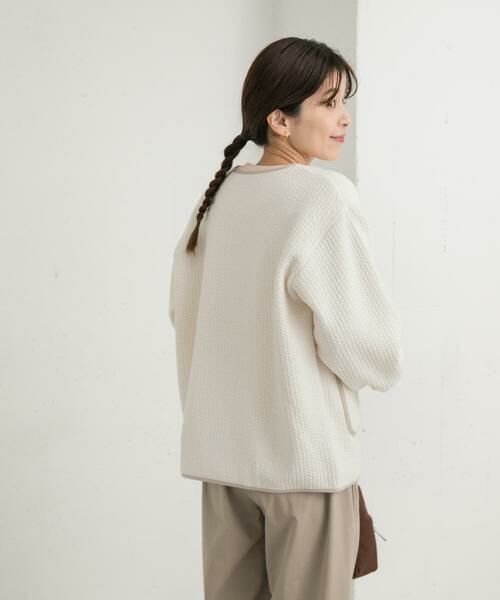 URBAN RESEARCH DOORS / アーバンリサーチ ドアーズ ノーカラージャケット | キルトノーカラージャケット | 詳細7