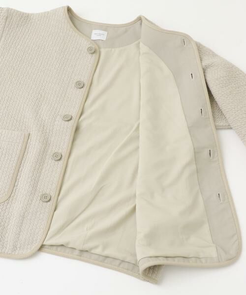 URBAN RESEARCH DOORS / アーバンリサーチ ドアーズ ノーカラージャケット | キルトノーカラージャケット | 詳細30