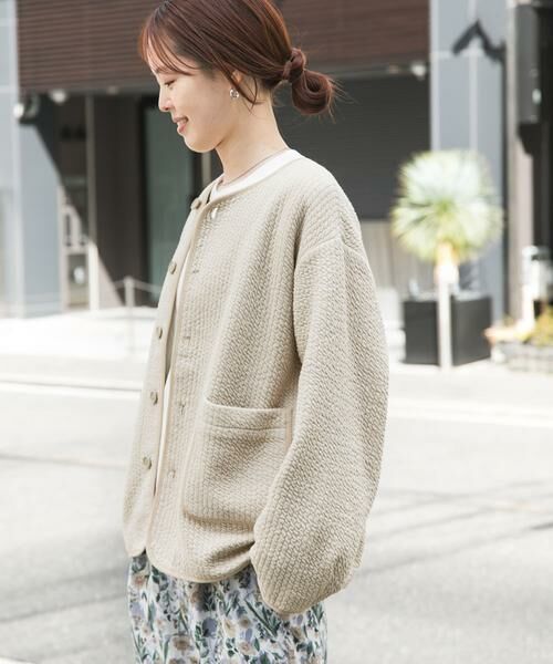 URBAN RESEARCH DOORS / アーバンリサーチ ドアーズ ノーカラージャケット | キルトノーカラージャケット | 詳細20