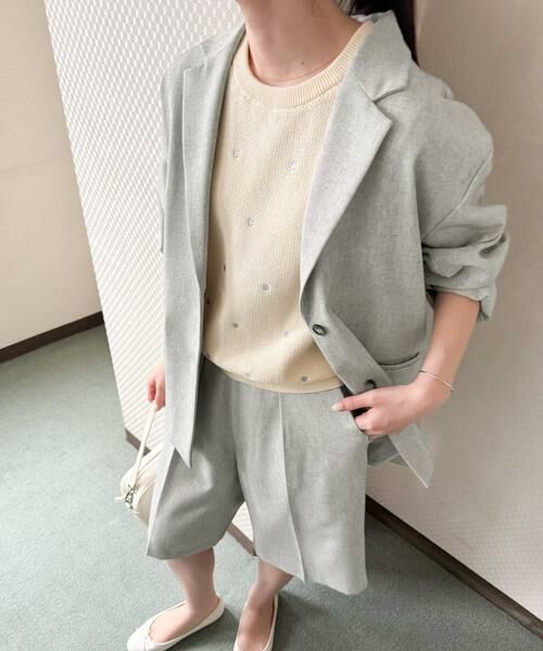 URBAN RESEARCH DOORS / アーバンリサーチ ドアーズ その他アウター | 『セットアップ対応』 シングルテーラードジャケット | 詳細2