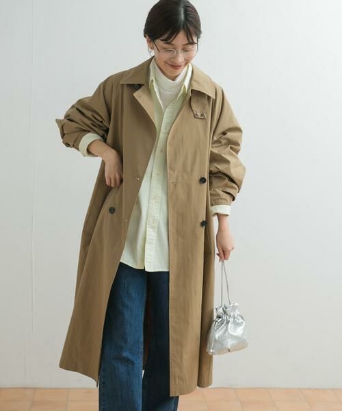 URBAN RESEARCH DOORS / アーバンリサーチ ドアーズ その他アウター | 袖ボリュームスタンドコート | 詳細1