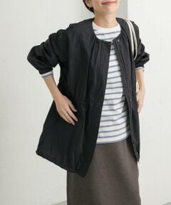 URBAN RESEARCH DOORS / アーバンリサーチ ドアーズ ブルゾン | ギャザーノーカラーブルゾン