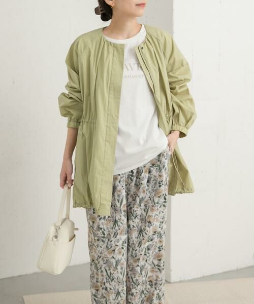 URBAN RESEARCH DOORS / アーバンリサーチ ドアーズ ブルゾン | ギャザーノーカラーブルゾン | 詳細12