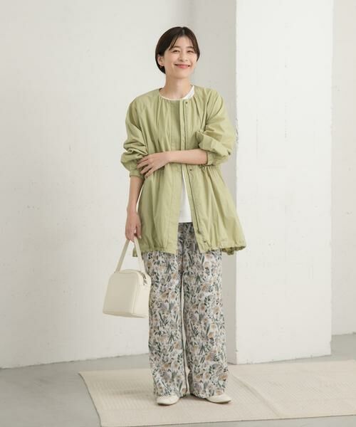 URBAN RESEARCH DOORS / アーバンリサーチ ドアーズ ブルゾン | ギャザーノーカラーブルゾン | 詳細13