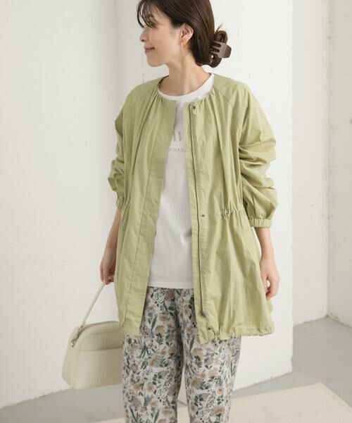 URBAN RESEARCH DOORS / アーバンリサーチ ドアーズ ブルゾン | ギャザーノーカラーブルゾン | 詳細4