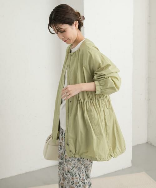 URBAN RESEARCH DOORS / アーバンリサーチ ドアーズ ブルゾン | ギャザーノーカラーブルゾン | 詳細6