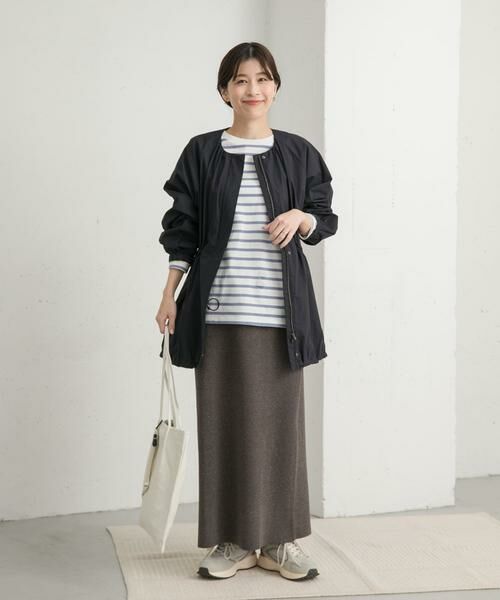 URBAN RESEARCH DOORS / アーバンリサーチ ドアーズ ブルゾン | ギャザーノーカラーブルゾン | 詳細28