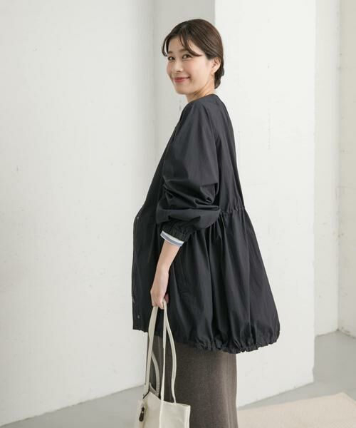 URBAN RESEARCH DOORS / アーバンリサーチ ドアーズ ブルゾン | ギャザーノーカラーブルゾン | 詳細19