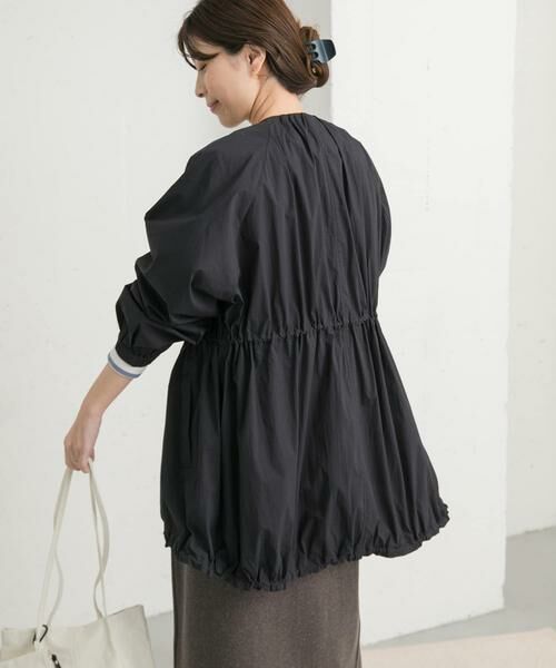 URBAN RESEARCH DOORS / アーバンリサーチ ドアーズ ブルゾン | ギャザーノーカラーブルゾン | 詳細22