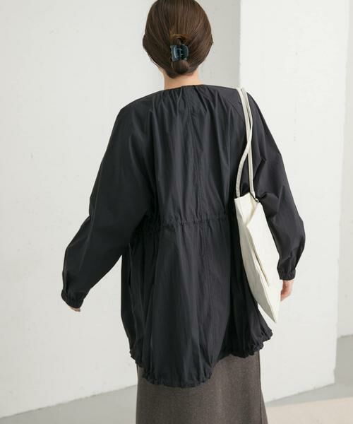 URBAN RESEARCH DOORS / アーバンリサーチ ドアーズ ブルゾン | ギャザーノーカラーブルゾン | 詳細23