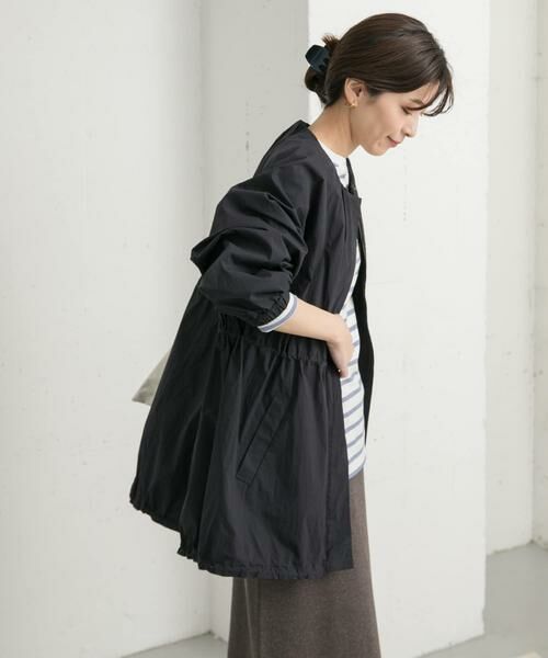 URBAN RESEARCH DOORS / アーバンリサーチ ドアーズ ブルゾン | ギャザーノーカラーブルゾン | 詳細24