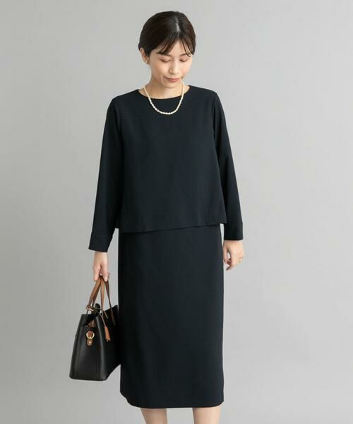 URBAN RESEARCH DOORS / アーバンリサーチ ドアーズ ドレス | レイヤードワンピース | 詳細1