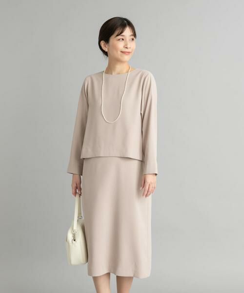 URBAN RESEARCH DOORS / アーバンリサーチ ドアーズ ドレス | レイヤードワンピース | 詳細22