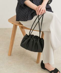 URBAN RESEARCH DOORS / アーバンリサーチ ドアーズ ショルダーバッグ | 2WAY巾着ショルダーバッグ