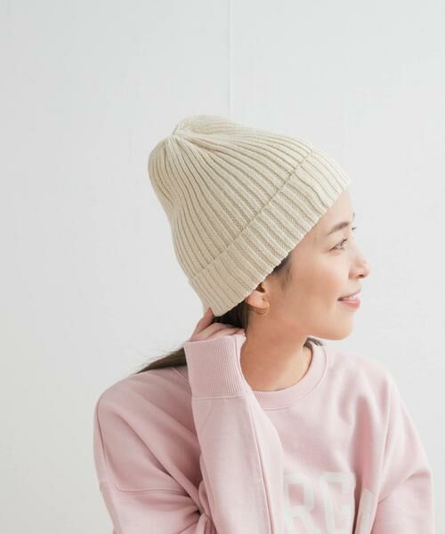 URBAN RESEARCH DOORS / アーバンリサーチ ドアーズ ニットキャップ | コットンリネンニットキャップ | 詳細1