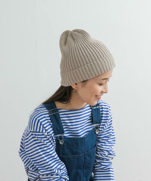 URBAN RESEARCH DOORS / アーバンリサーチ ドアーズ ニットキャップ | コットンリネンニットキャップ | 詳細12