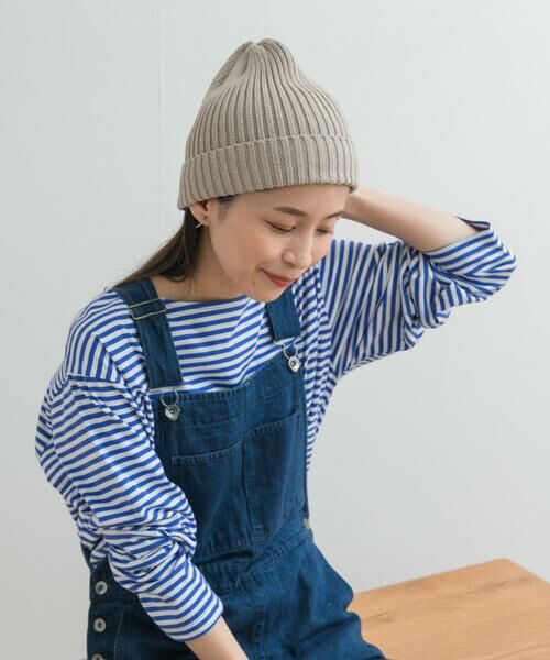 URBAN RESEARCH DOORS / アーバンリサーチ ドアーズ ニットキャップ | コットンリネンニットキャップ | 詳細13