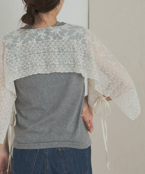 URBAN RESEARCH DOORS / アーバンリサーチ ドアーズ マフラー・ショール・スヌード・ストール | 2WAYレースカバー | 詳細6