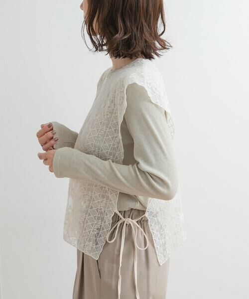 URBAN RESEARCH DOORS / アーバンリサーチ ドアーズ マフラー・ショール・スヌード・ストール | 2WAYレースカバー | 詳細9