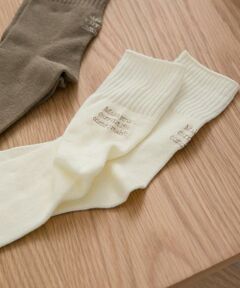 URBAN RESEARCH DOORS / アーバンリサーチ ドアーズ ソックス | ロゴ刺繍ソックス