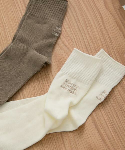 URBAN RESEARCH DOORS / アーバンリサーチ ドアーズ ソックス | ロゴ刺繍ソックス | 詳細5