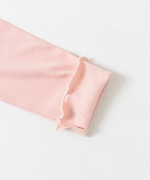 URBAN RESEARCH DOORS / アーバンリサーチ ドアーズ トップス | 『WEB/一部店舗限定サイズ』メローフリルリブタートルネックTシャツ(KIDS) | 詳細11