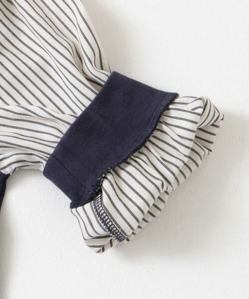 URBAN RESEARCH DOORS / アーバンリサーチ ドアーズ トップス | 布帛ドッキングフリルカットソー(KIDS) | 詳細7