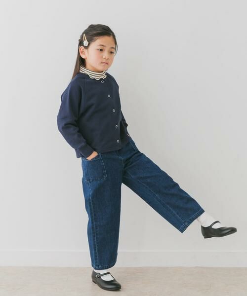 URBAN RESEARCH DOORS / アーバンリサーチ ドアーズ トップス | 裏毛ラグランカーディガン(KIDS) | 詳細10