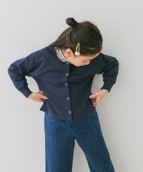 URBAN RESEARCH DOORS / アーバンリサーチ ドアーズ トップス | 裏毛ラグランカーディガン(KIDS) | 詳細3