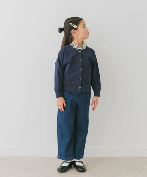 URBAN RESEARCH DOORS / アーバンリサーチ ドアーズ トップス | 裏毛ラグランカーディガン(KIDS) | 詳細4