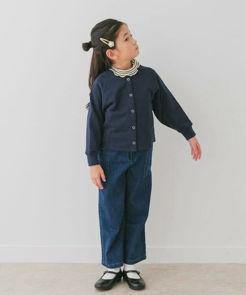 URBAN RESEARCH DOORS / アーバンリサーチ ドアーズ トップス | 裏毛ラグランカーディガン(KIDS) | 詳細5