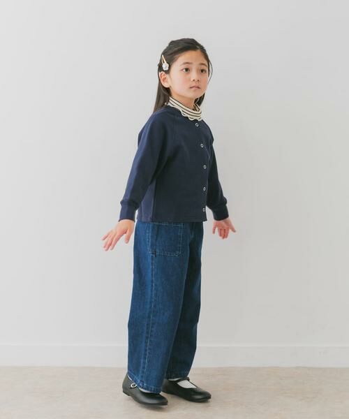 URBAN RESEARCH DOORS / アーバンリサーチ ドアーズ トップス | 裏毛ラグランカーディガン(KIDS) | 詳細8