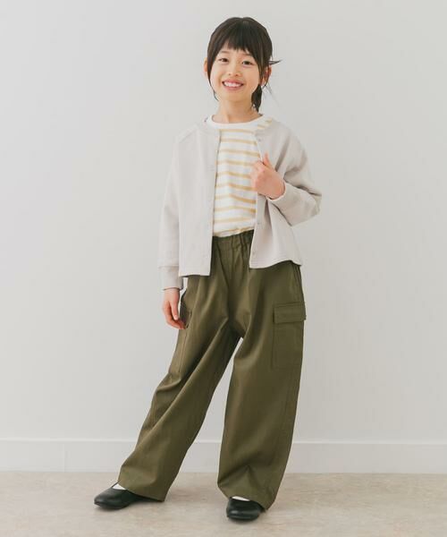 URBAN RESEARCH DOORS / アーバンリサーチ ドアーズ トップス | 裏毛ラグランカーディガン(KIDS) | 詳細22