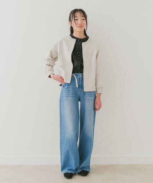 URBAN RESEARCH DOORS / アーバンリサーチ ドアーズ トップス | 『WEB/一部店舗限定』裏毛ラグランカーディガン(KIDS) | 詳細9