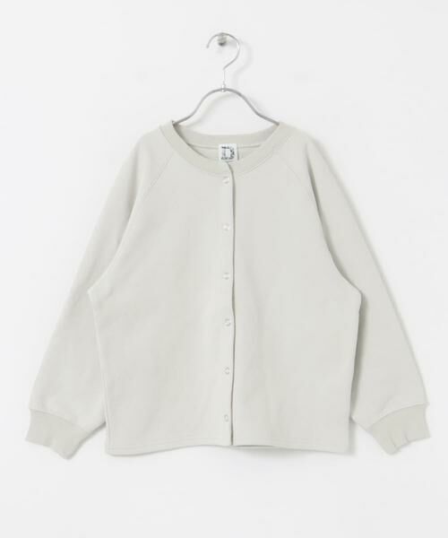 URBAN RESEARCH DOORS / アーバンリサーチ ドアーズ トップス | 『WEB/一部店舗限定』裏毛ラグランカーディガン(KIDS) | 詳細12